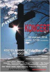 2016 a. Pasja Koncert plakat