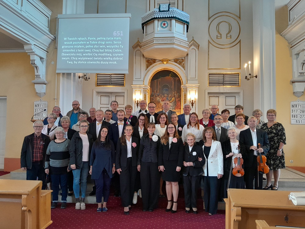 Gloria gościła Chór z Rypina (wojew. kujawsko-pomorskie) /fotoreportaż/